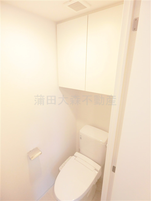 クレストコート池上六丁目のトイレ|温水洗浄便座付き　トイレ　