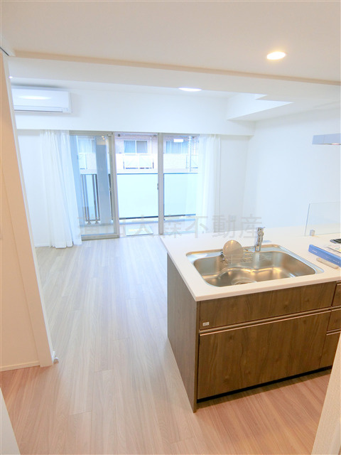 クレストコート池上六丁目の居間・リビング|リビング　10.4帖