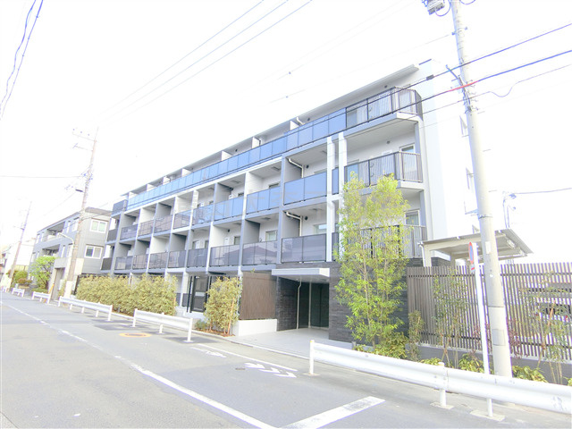 クレストコート池上六丁目の外観|2025年3月築　RC鉄筋コンクリート造地上5階建て1DK～2LDK総戸数34戸ペット可
インターネット無料！東京都大田区池上6丁目　東急池上線池上駅最寄り徒歩6分