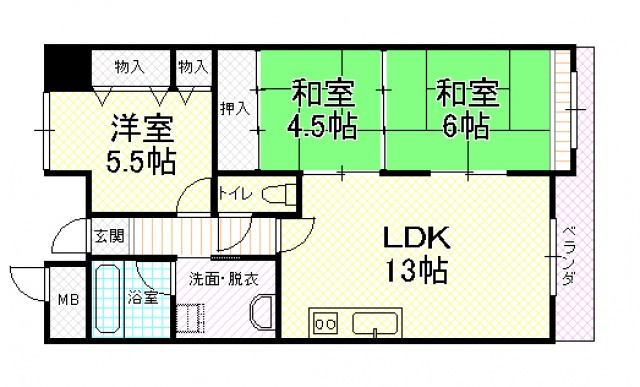 【間取り】 | シャトーアルベール