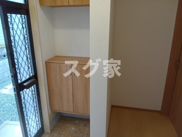 福知山市土師中古戸建の玄関