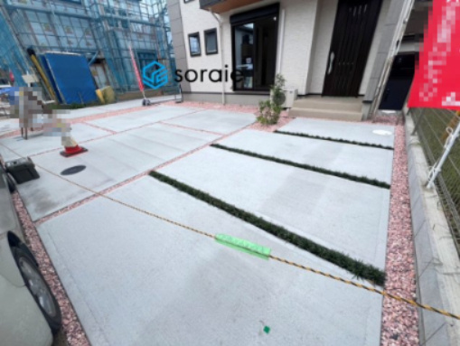 入間市久保稲荷4区画　４号棟　新築戸建ての駐車場