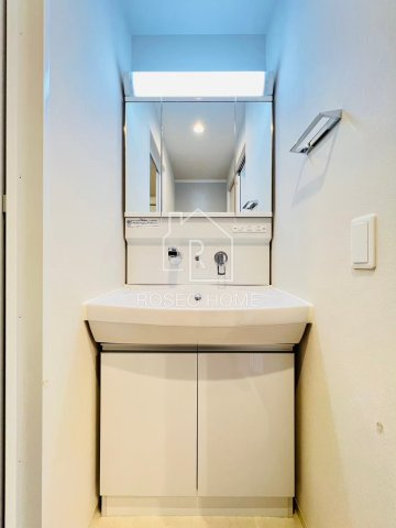 リフレ天満橋の洗面所