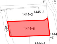 桐生市宮本町3丁目土地の区画図