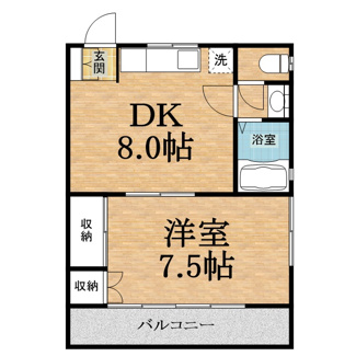 【間取り】 | サンライズ・ＯＹＵＭＩＮＯ