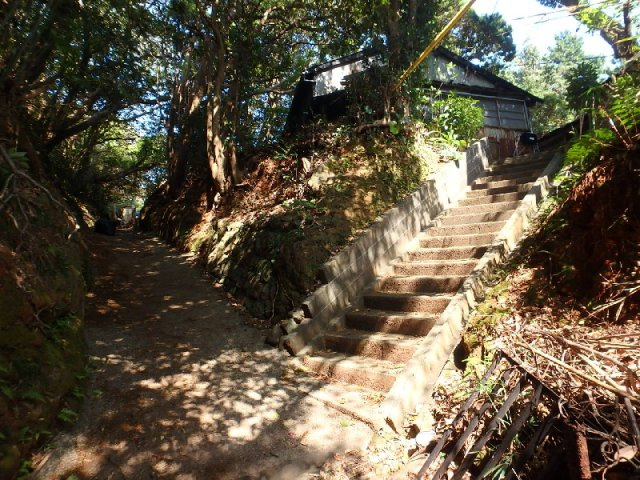 須崎古家付き土地の外観