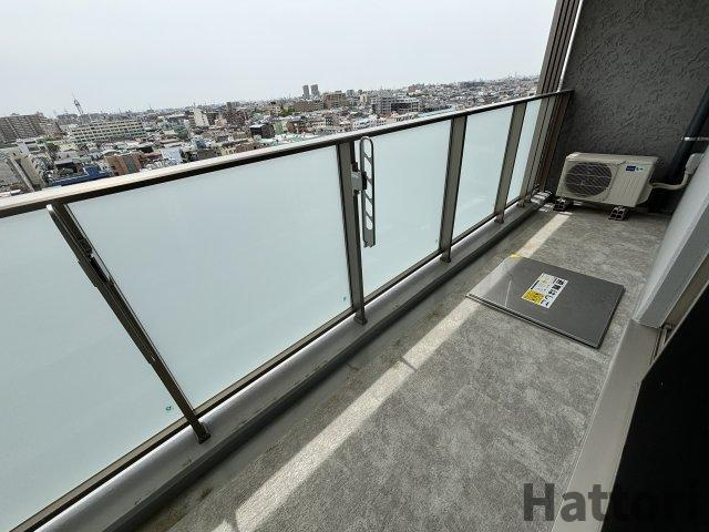 アーバネックス塚口のバルコニー