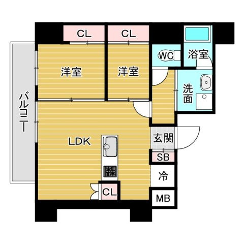 アーバネックス塚口の間取り