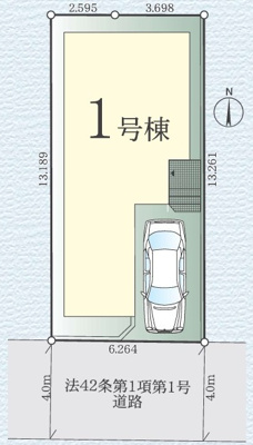 【区画図】 | 大和市上草柳2期 新築戸建 全1棟