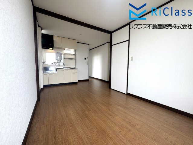 塚口コーポラスの居間・リビング|リビングです