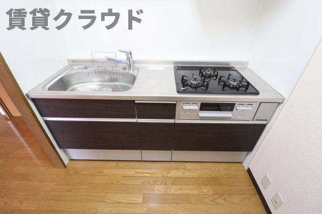 ビューコート学園台のキッチン|い草の香りが落ち着く素敵な和室です