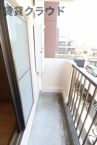 ビューコート学園台のバルコニー|北側洋室のバルコニーです！