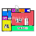 【間取り】 | リアンレガーロ雑餉隈駅Ⅱの間取り