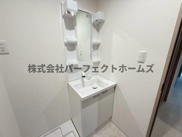 リヴェール長尾の洗面所|コンパクトで使いやすい洗面所