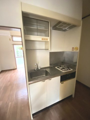 【キッチン】 | ブルーコスモ西坂田 | 一口ガスコンロ付き♪