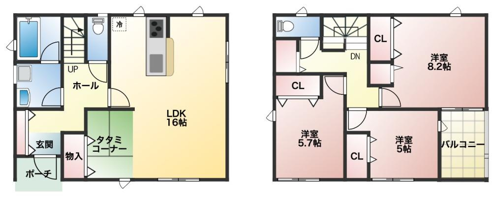 クレイドルガーデン八戸新井田第15の区画図