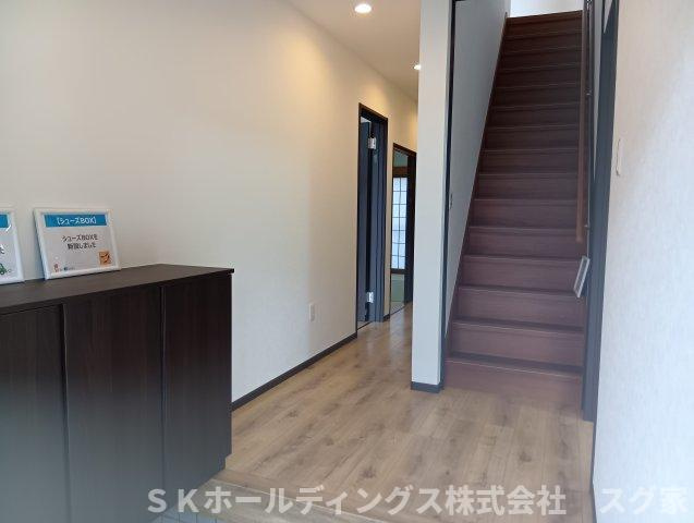 宮津市万年中古戸建の玄関