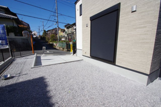 【庭】 | 【仲介手数料無料！！】日野市百草　新築戸建て（全1棟）1号棟　5290万円