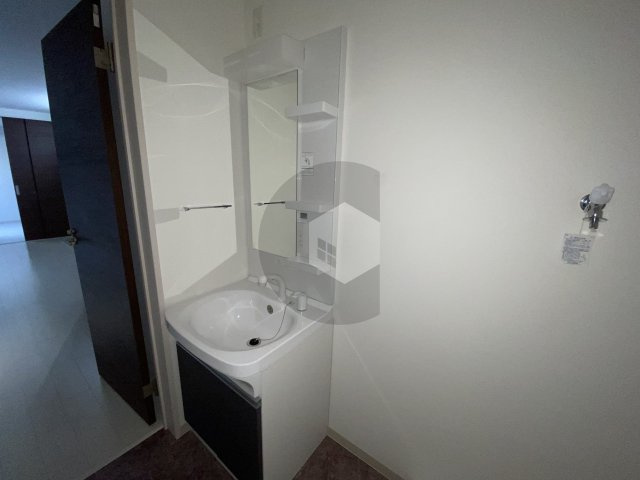 東大阪市衣摺５丁目のハイツの独立洗面台