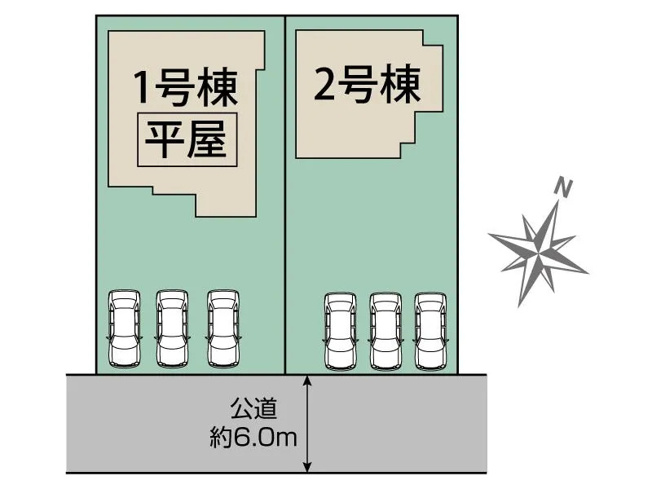 【間取り】 | 東松山市新宿町　新築戸建　全2棟　1号棟
