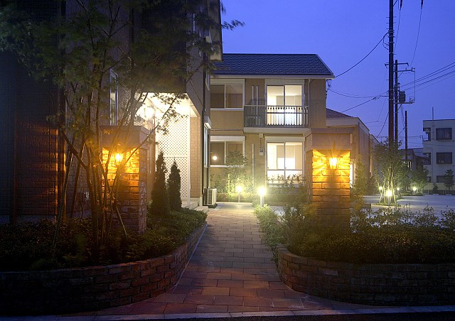 江戸川区平井７丁目のアパートのロビー