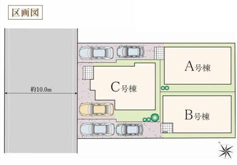 【区画図】 | 市川市本北方１丁目
