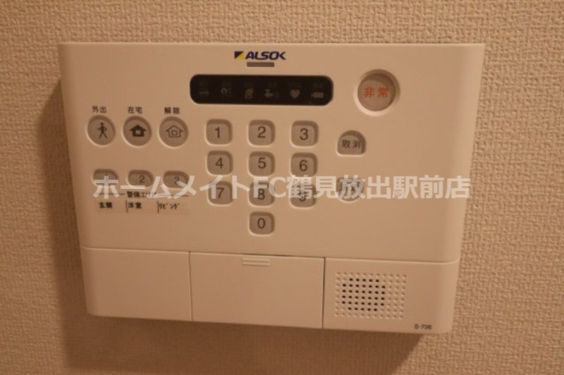 大阪市城東区諏訪３丁目のアパートのセキュリティ
