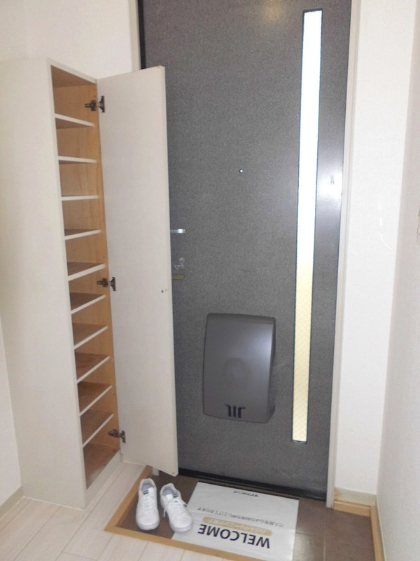 ハイツ子午線の玄関