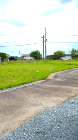 【前面道路含む現地写真】 | 山武市富田ト　中古戸建