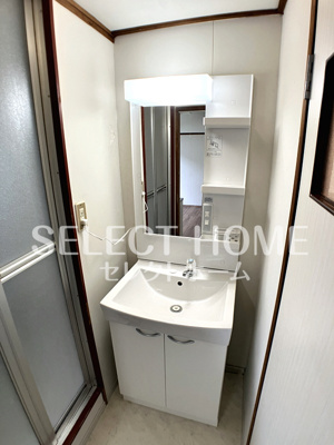 【独立洗面台】 | 穂高ハイツ | 独立洗面台あり、毎朝おしゃれに忙しい女性の方におすすめです