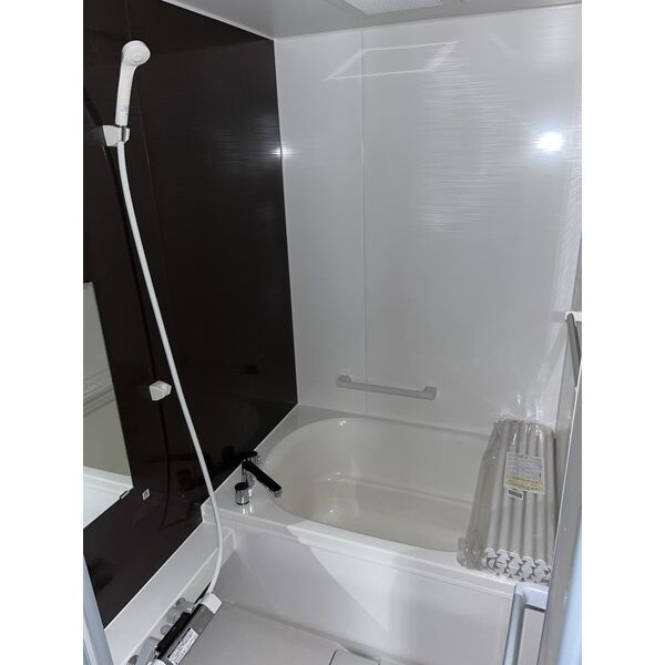 姫路市飾磨区玉地のハイツの浴室