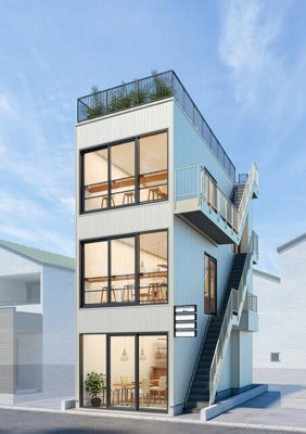 【外観パース】 | 恵比寿アバックビル２