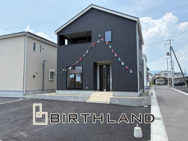 新築戸建・建売　相馬市中村第13　Cradle garden　全4棟の外観|＜2号棟＞完成いたしました！ご内覧予約受付中です♪