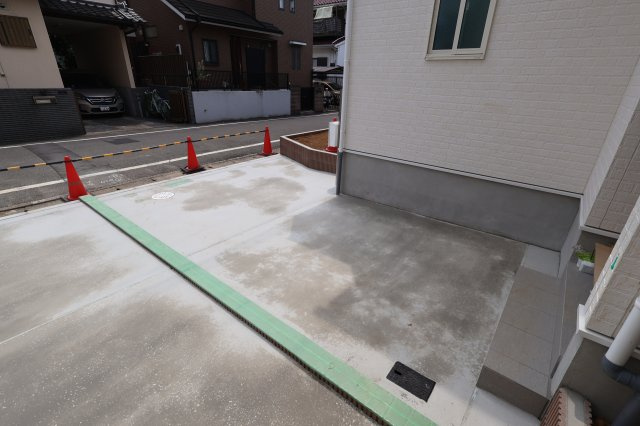 《仲介手数料無料》西区プラザ71-2(1号棟)新築一戸建てハートフルタウンの浴室|撮影日 2025年8月22日 11:50 晴れ