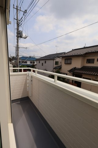 《仲介手数料無料》西区プラザ71-2(1号棟)新築一戸建てハートフルタウンのバルコニー|撮影日 2025年8月22日 11:50 晴れ