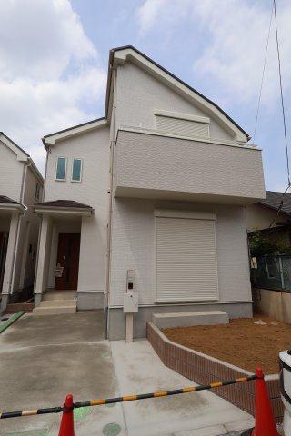 《仲介手数料無料》西区プラザ71-2新築一戸建てハートフルタウンの外観|撮影日 2025年8月22日 11:50 晴れ