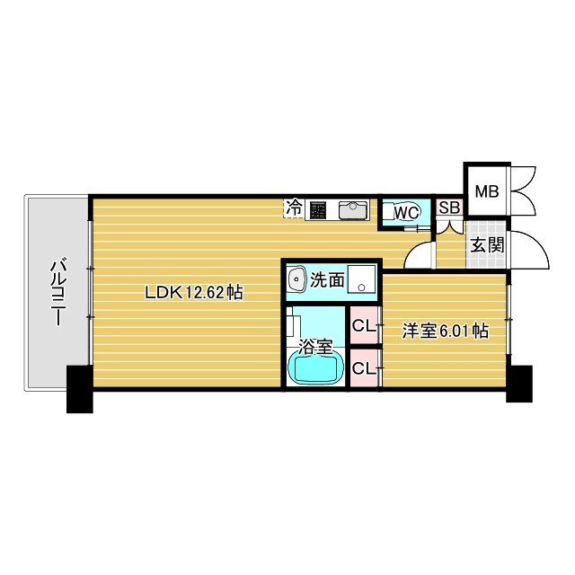 プレジオ三国EUROの間取り