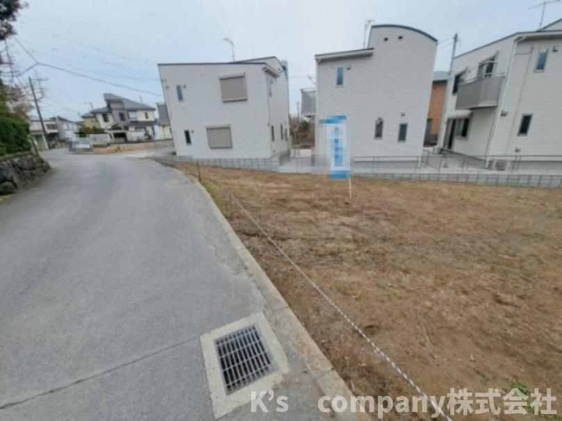 ◎茅ヶ崎市甘沼　建築条件なし　売地の前面道路含む現地写真|前面道路の様子です◇
