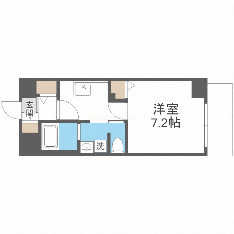 ノエラニー岸里の間取り