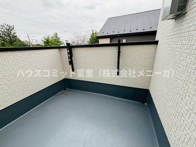 日吉倉２４－１期　新築戸建て　２号棟のバルコニー