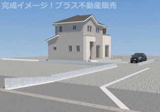 【外観】 | 完成イメージの外観パースです。