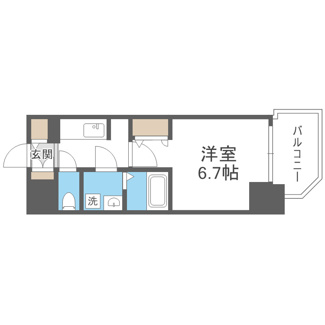 【間取り】 | ファーストフィオーレ大阪城イースト