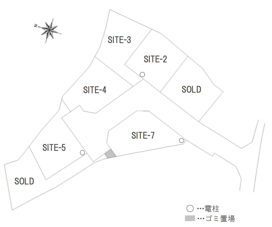 横浜市緑区上山2丁目 新築戸建て【仲介手数料無料】の区画図