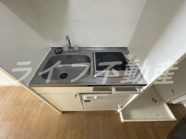 ヌカタロッジのキッチン|使いやすいキッチンです