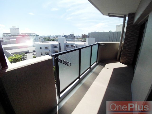 アーバネックス芦屋業平のバルコニー