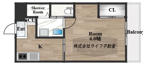 ハイムデダチの間取り