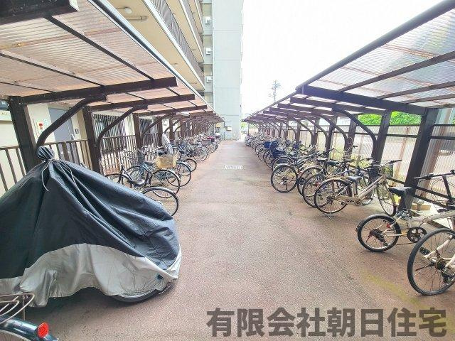 【駐輪場】 | ネオハイツ松江 | 駐輪場です