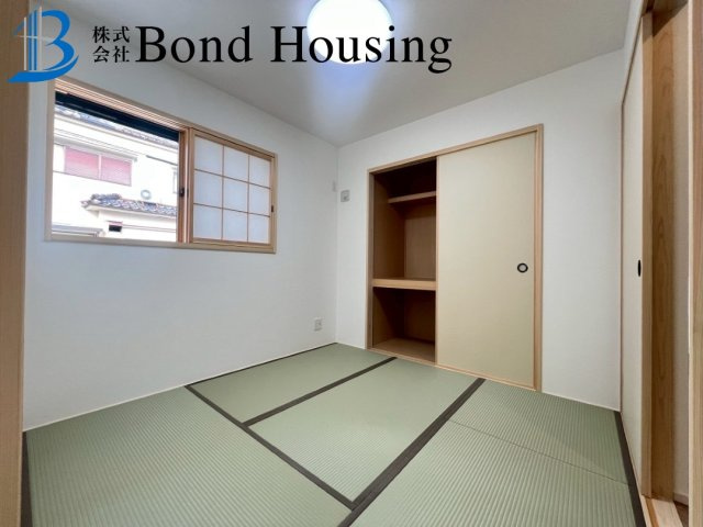 全室南向きで日当り良好　長畑町第4　新築戸建ての和室