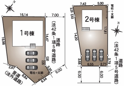 【区画図】 | クレイドルガーデン田布施町下田布施第6　二号地
