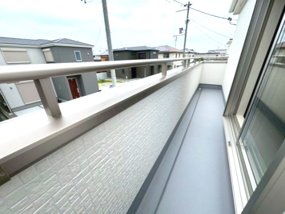 リーブルガーデン三田町第7期５号棟のバルコニー
